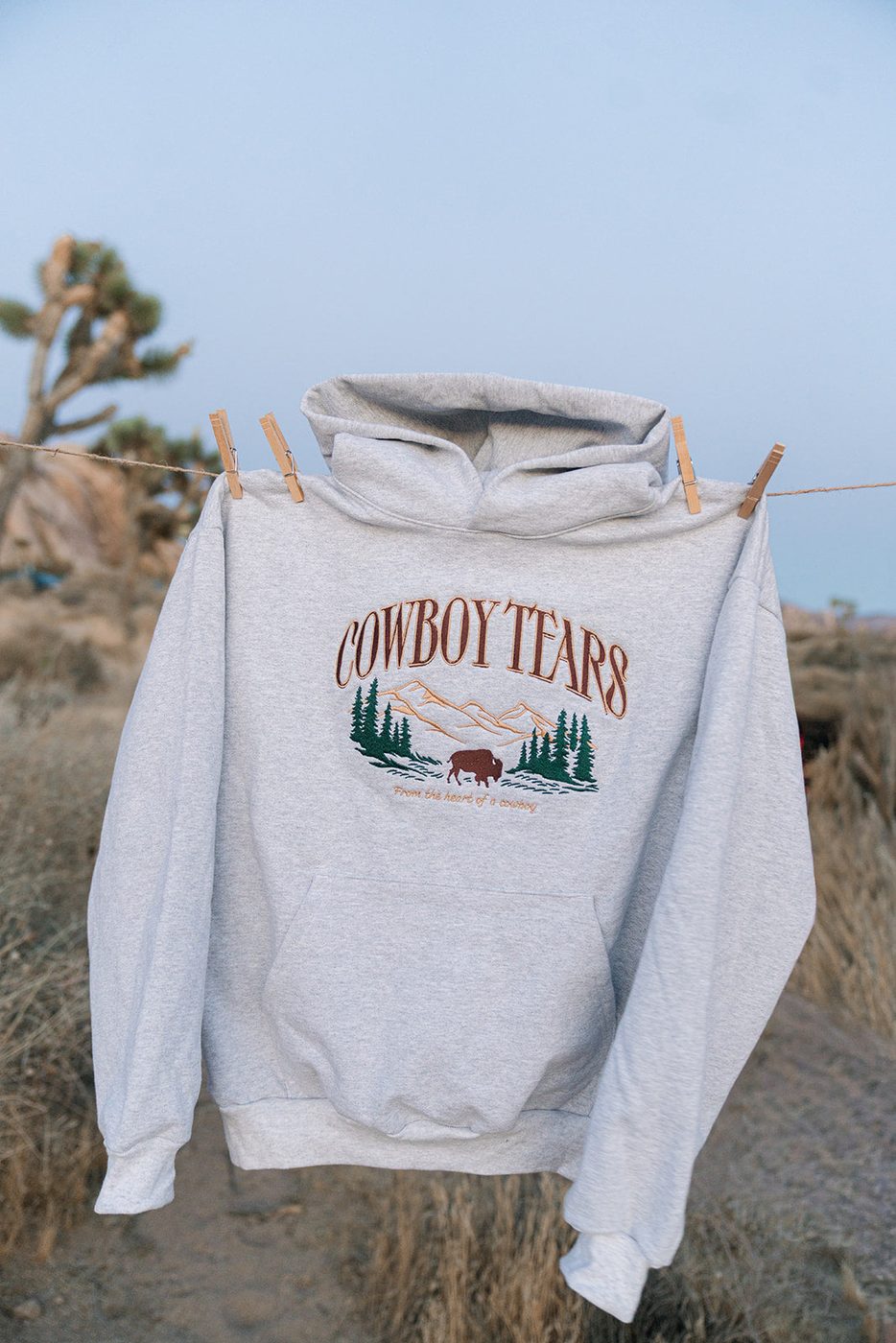 Cowboy Tears Capsule Drop product concept