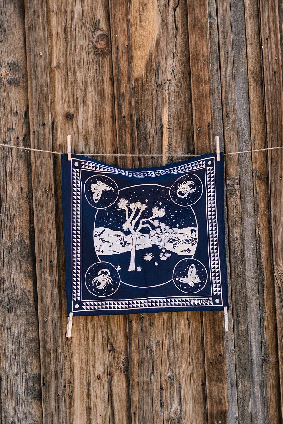 Night Bloom bandana