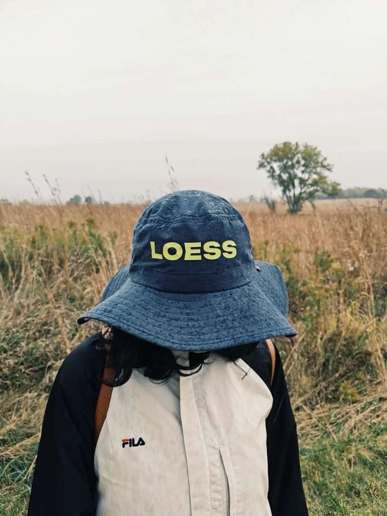 Loess founding merch and Trail Lab path